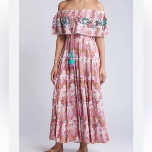 Barok Paris Off the Shoulder Maxi size small